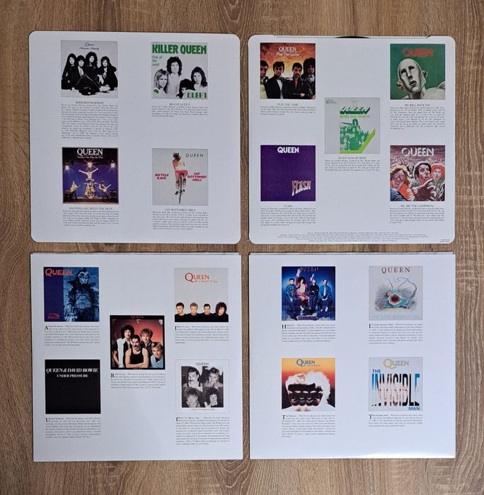 Queen - Greatest Hits I & II - 4LP - CZARNY WINYL VINYL