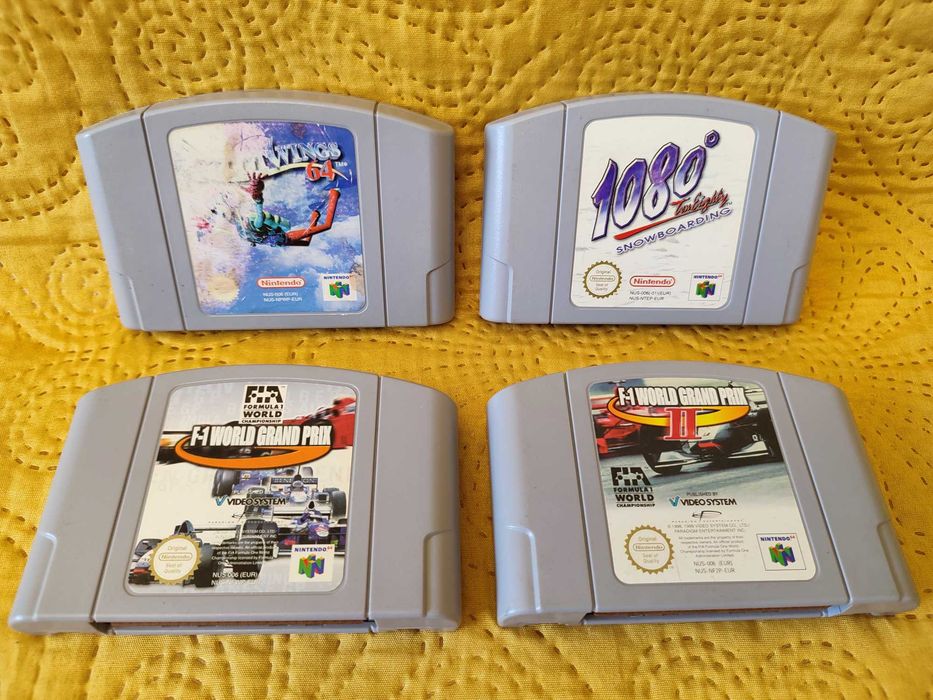 Zestaw 4 oryginalnych gier na konsolę Nintendo 64 (N64) #3