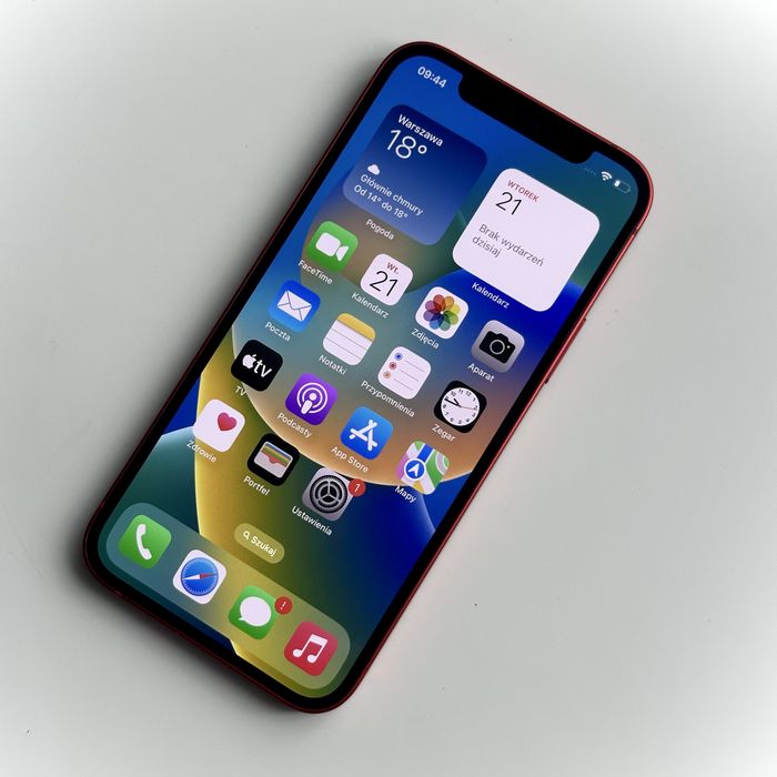 Iphone 12 128gb Red - BATERIA 90% - MDM