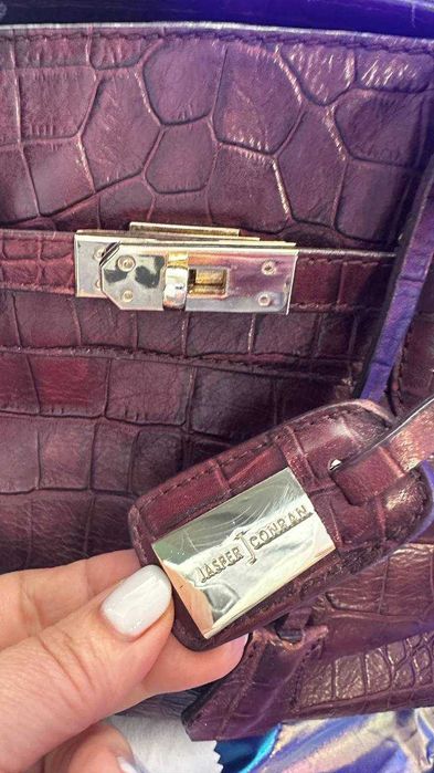 Сумка Jasper Conran, натуральна шкіра, стиль Birkin