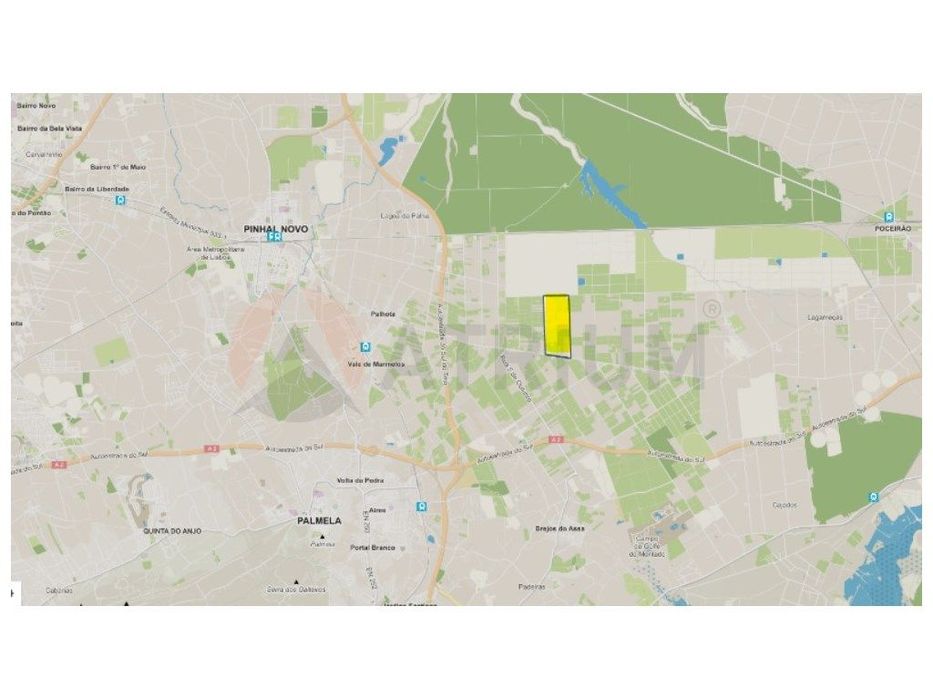 Terreno com 46,975 m2, Areias Gordas, Palmela