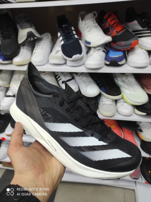 ОРИГІНАЛ 100% Кросівки Adidas Adizero Takumi Sen 10 Shoes - Black 43