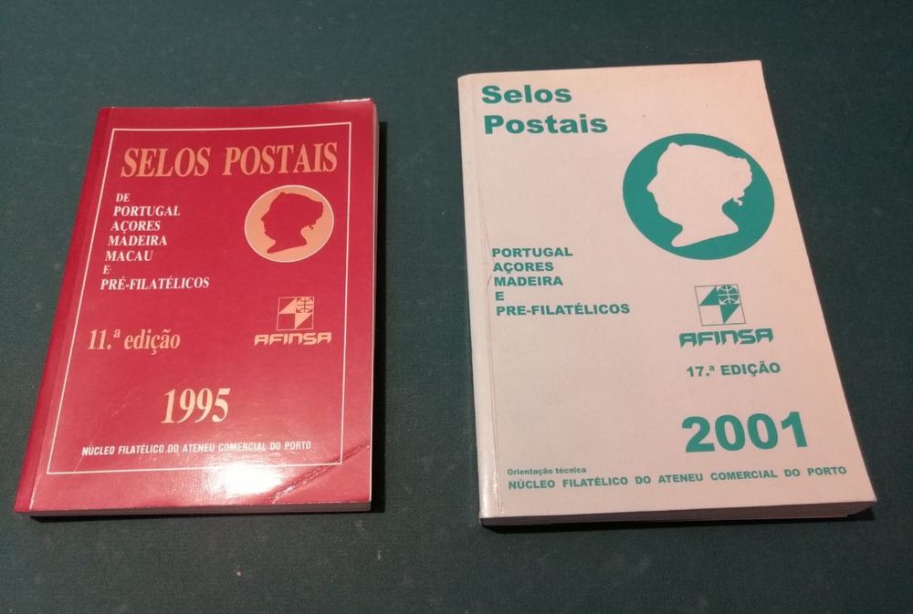 Lote de Catálogos e Livros de Selos