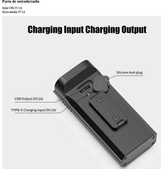 Farol bicicleta 12 LED | 4800 Lumens | Bateria 10.000mha |  5 modos