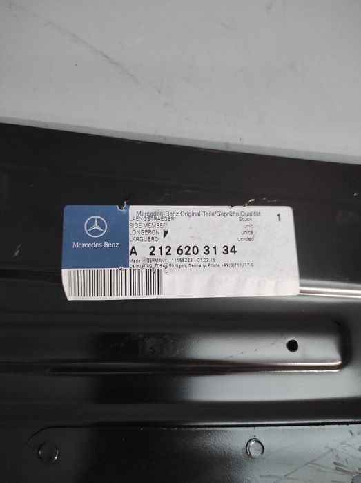 MERCEDES E-Klasa W212, Fartuch, Wspornik, OE: A2126203134, NOWY!