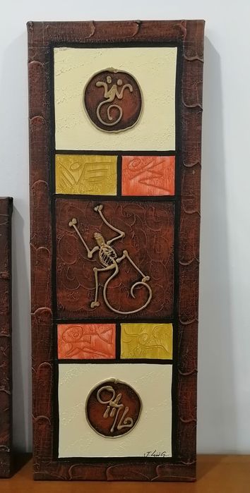 4 Quadros de tela