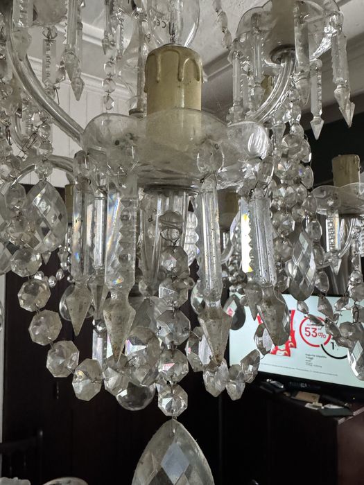 Lustre/candeeiro de cristal