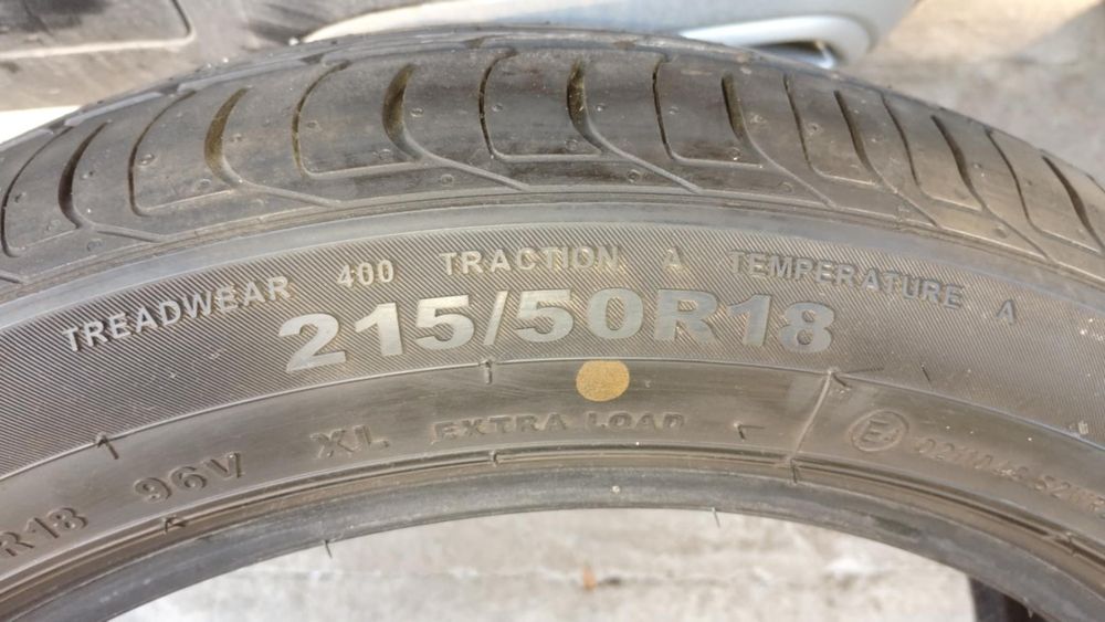 Opony letnie Giti, 215/50 R18. 1500km. Idealne.