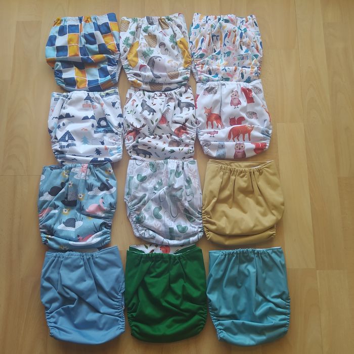 Fraldas reutilizáveis de bolso