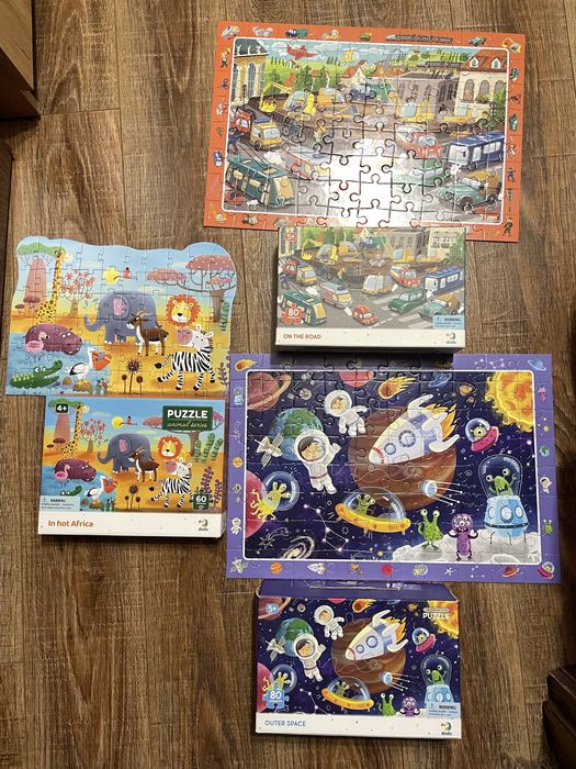 Пазли дитячі від 3 до 5 років