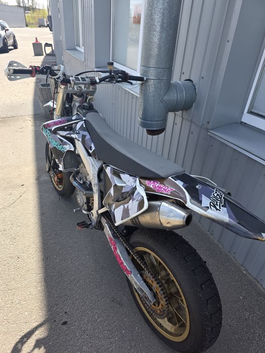 Suzuki RMZ450 supermoto