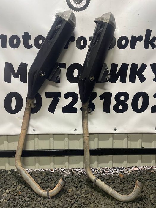 Вихлопна труба до мотоцикла Loncin JL150/200-68a CR1s, інші!Уточнюйте!