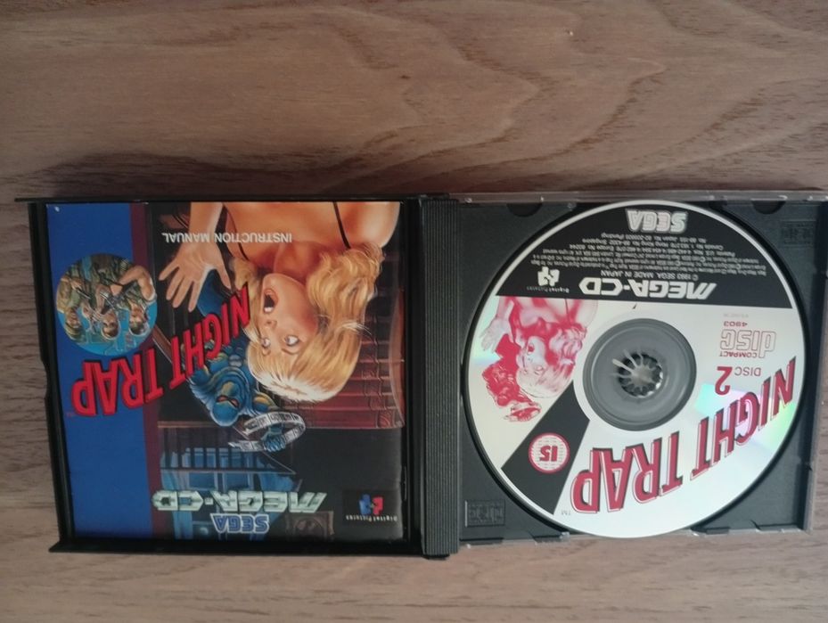 Night Trap Sega Mega CD Completo