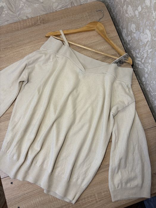 Жіночий джемпер Pinko ( шерсть , кашемір , кристали)