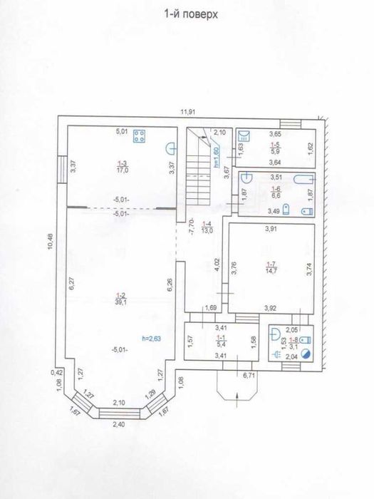 Продам будинок 204кв.м. 6 соток, сучасний стан, р-н Юрівка