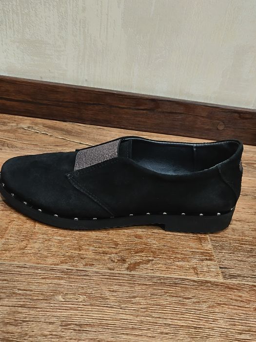 Женские замшевые туфли