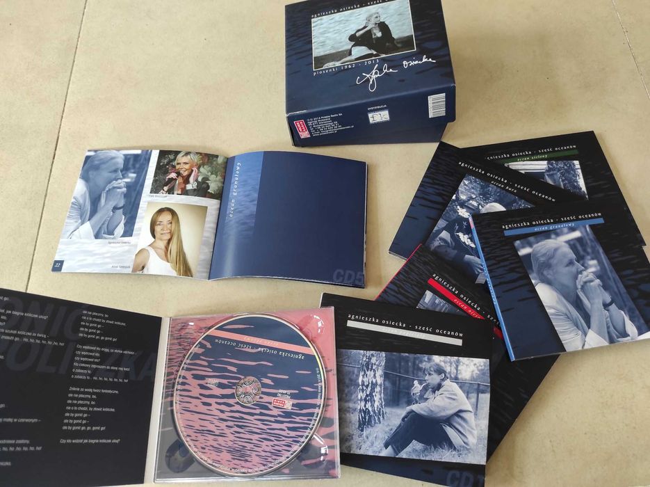 Agnieszka Osiecka - "Sześć oceanów" 6 CD BOX