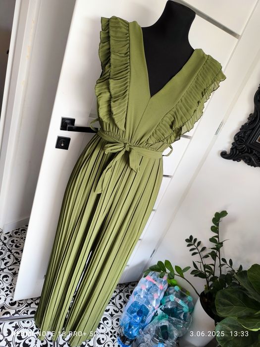 Kombinezon plisowany