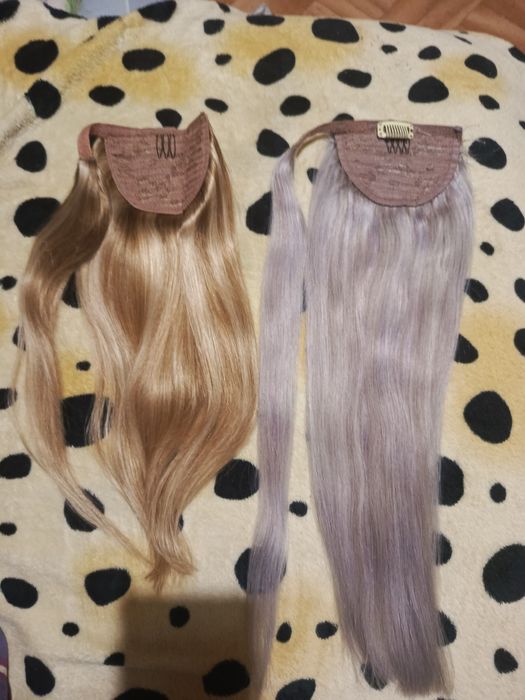 Kucyk naturalny blond miodowy