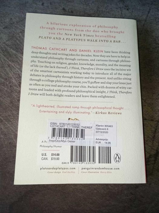 I Think, Therefore I Draw - Daniel Klein, Thomas Cathcart - Sprzedam