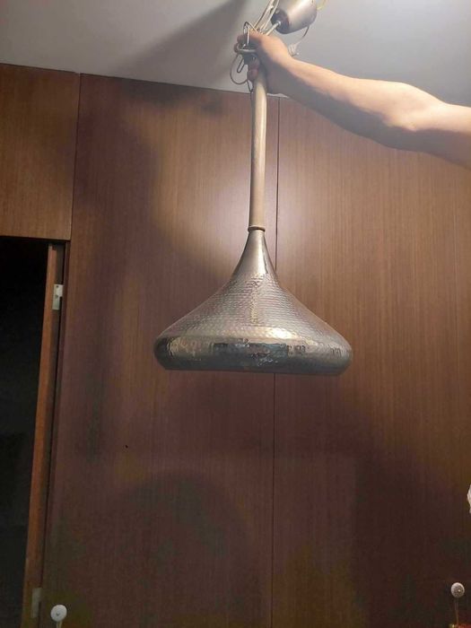 Candeeiro de metal/latão