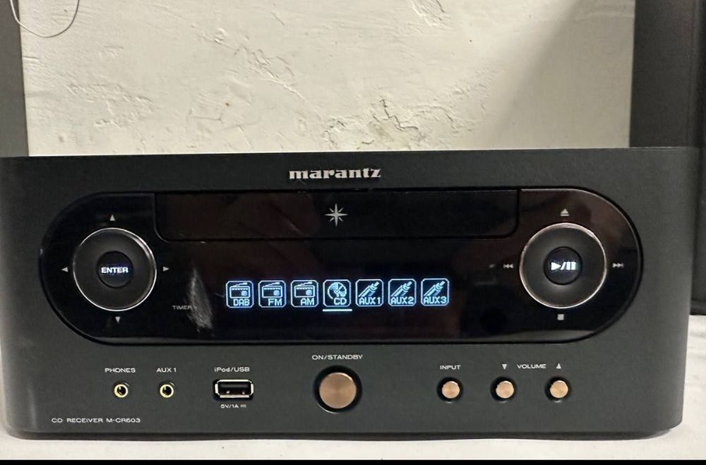Аmplituner  Marantz M-CR603.,  Hi-Fi CD Network | FLAC WAV | USB LAN |
