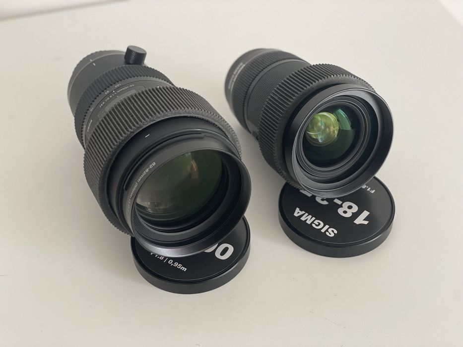 Sigma 18-35mm + Sigma 50-100mm
