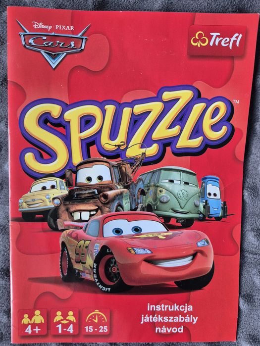 Gra planszowa Spuzzle Auta 2