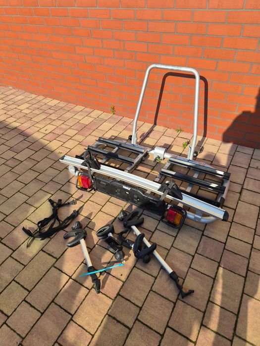 Bagażnik Easy base na hak rowerowy Thule 4 rowery platforma Easybase