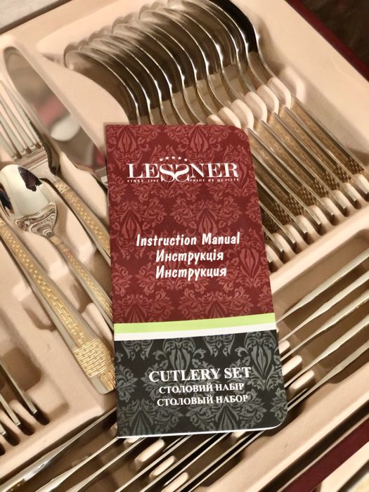 Подарочный набор столовых приборов Lessner 72 предмета