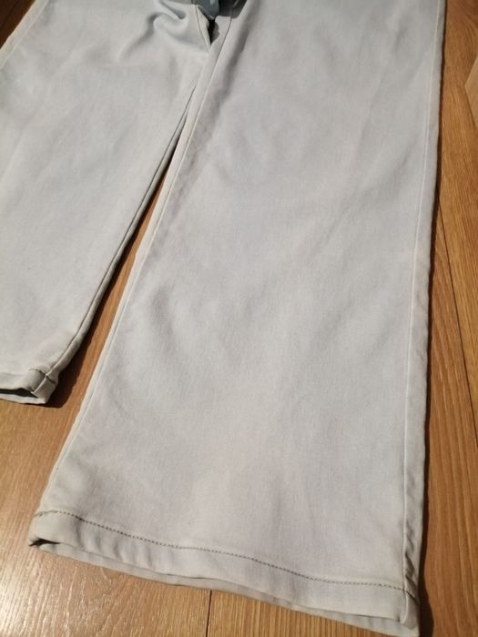 Spodnie szerokie nogawki denim Cropp 40