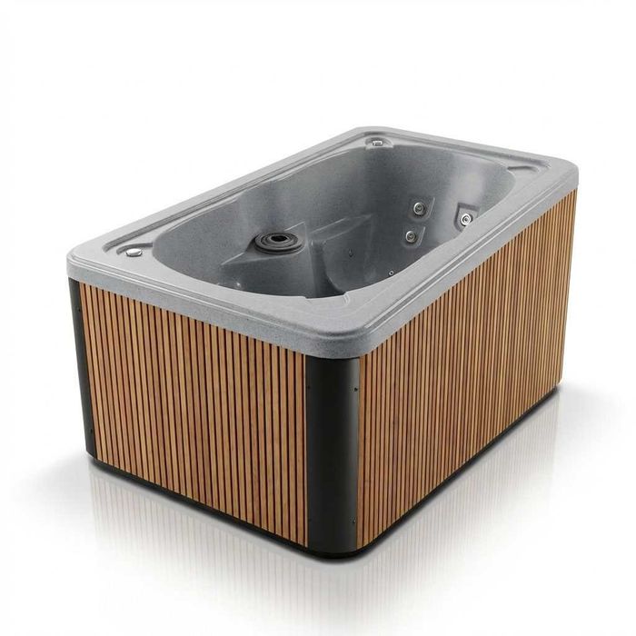 Jacuzzi ogrodowe luksusowa wanna spa DUO dwuosobowa hydromasaż pompa ciepła