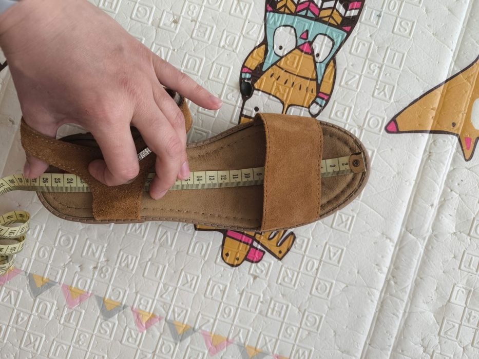 Sandały Big Star zamsz naturalny