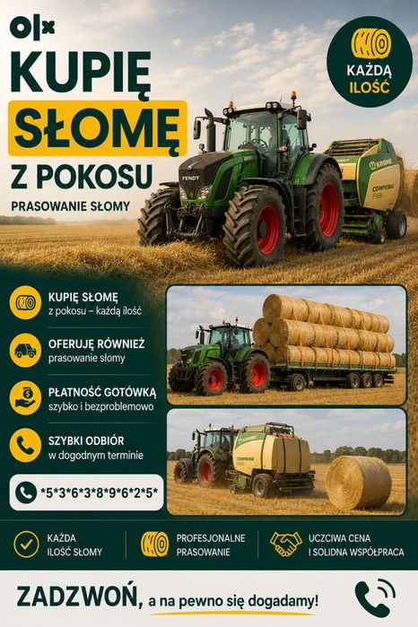 Słoma z pokosu 2026