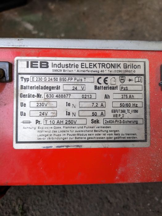 Prostownik 24V filon futur 50A
