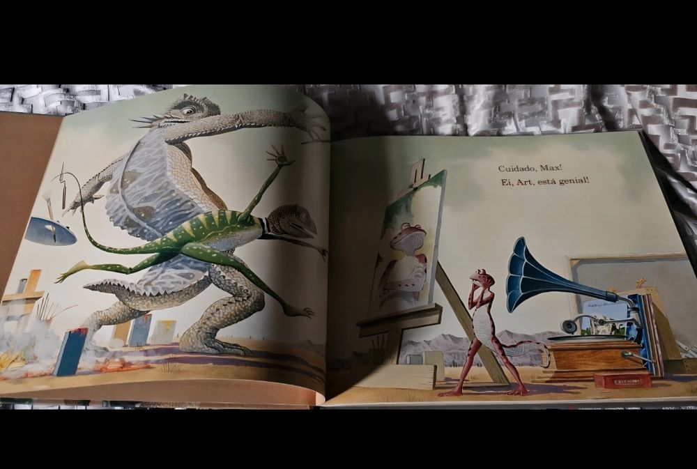 Livro Art & Max David Wiesner