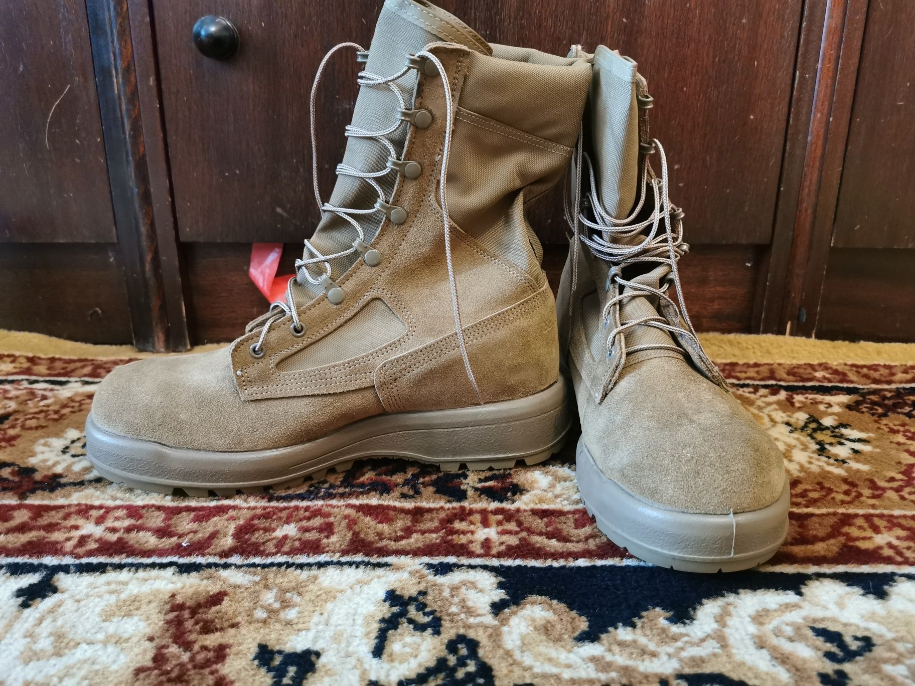 Belleville C390 Men s 8 Hot Weather Leather Combat Boot 5 800 Olx
