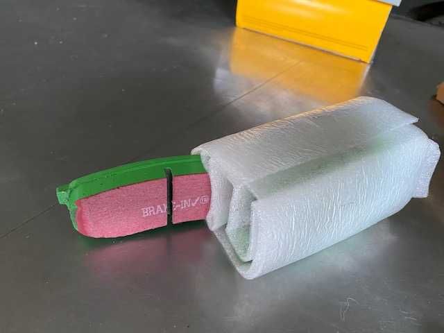 колодки тормозные задние