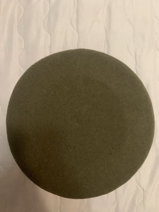 boina militar vintage A.B.L. colecao antiga preta 1983 mitin 55