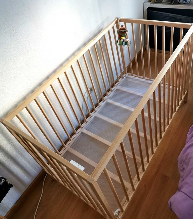 Berço Completo 60x120 c/ colchão Pikolin Baby + Extras | Excelente Estado