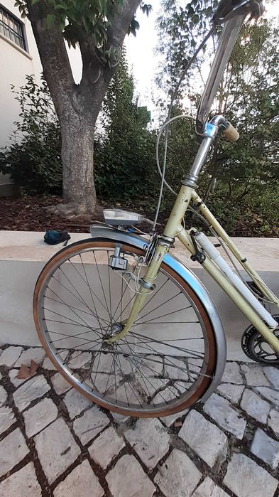 Bicicleta de senhora antiga