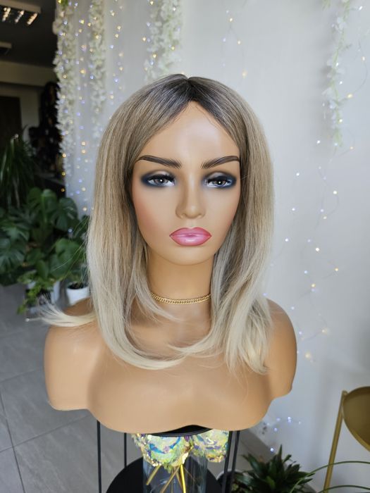 Topper Dagmara mix blond 3D dużą objętość efek push up zagęszczenie