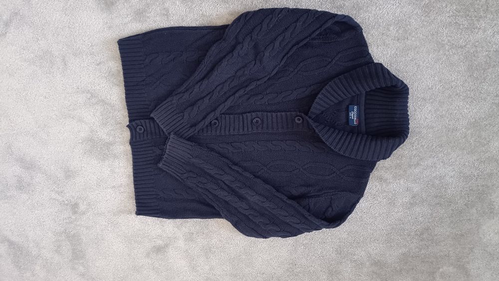 Coccodrillo Elegant sweter 122 z wywijanym kołnierzem