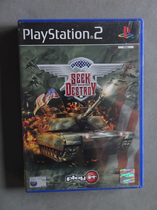 Jogo Playstation 2 PS2 - Seek and Destroy
