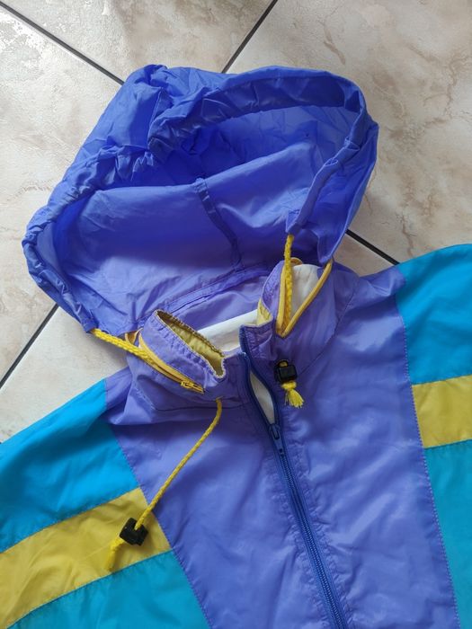 Kultowa wiatrówka lata 90te  unisex Marcel Clair