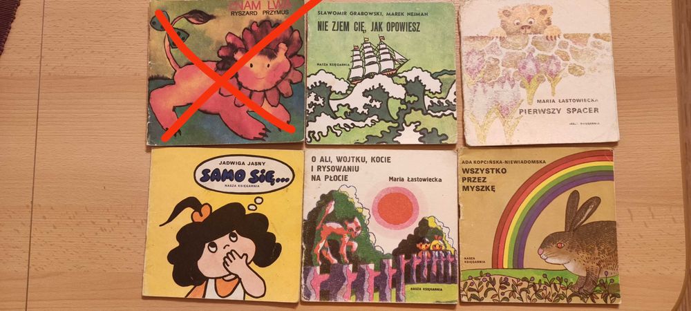 Książeczki z serii "Poczytaj mi Mamo", PRL