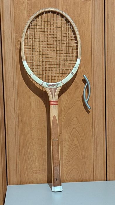 Dunlop Maxply Fort – vintage drewniana rakieta tenisowa, Made in England