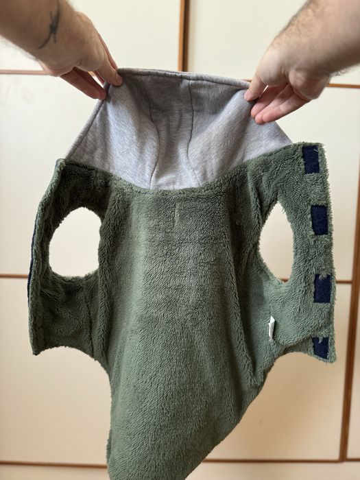 Casaco com capuz para cão