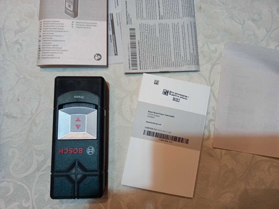 Detektor metali, kabli Bosch Truvo