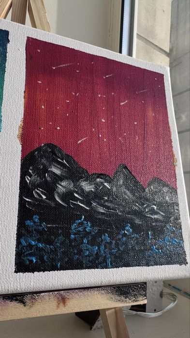 Картина акриловими фарбами 30х20